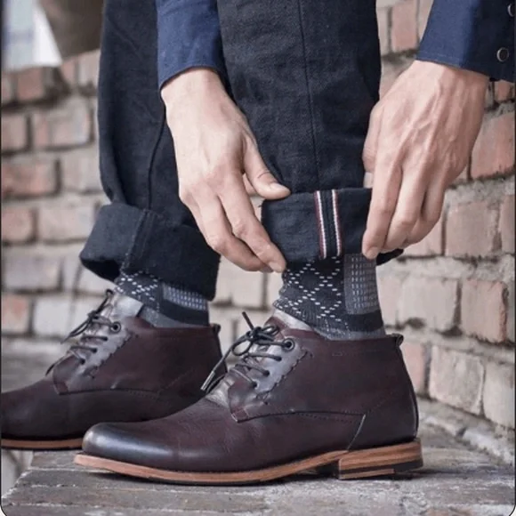 Seal of the Sutro Lee Dark Brown Chukka Boots Size 7.5 - Picture 2 of 11